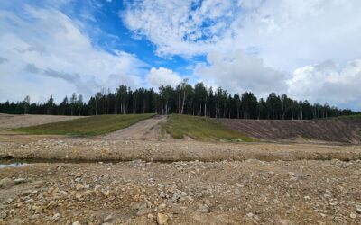 Dolomīta atradnēs  “Ārēni” un “Kalnagrāvīši” veicam izstrādāto teritoriju rekultivācijas darbus